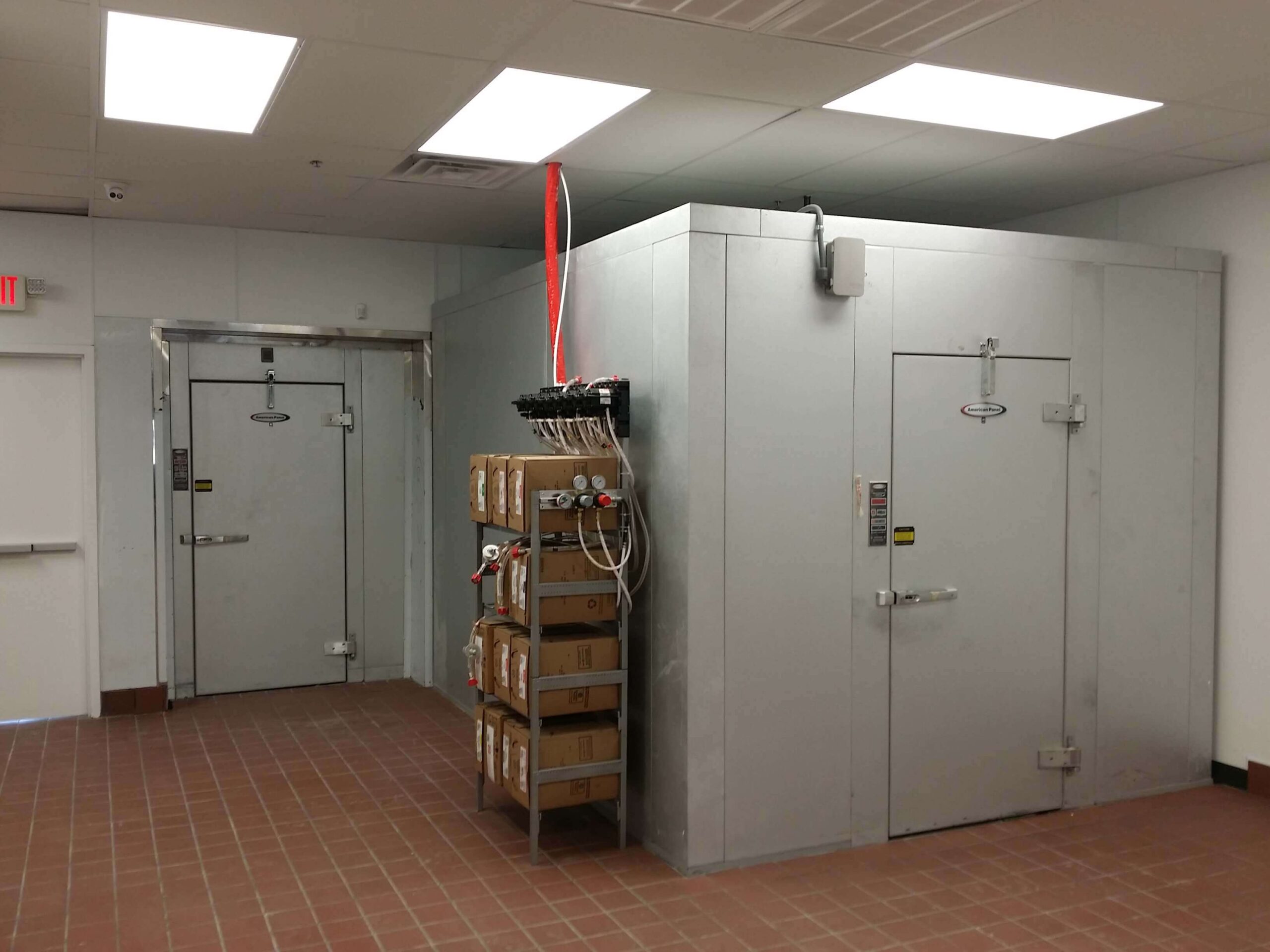 Foster walk-in installation