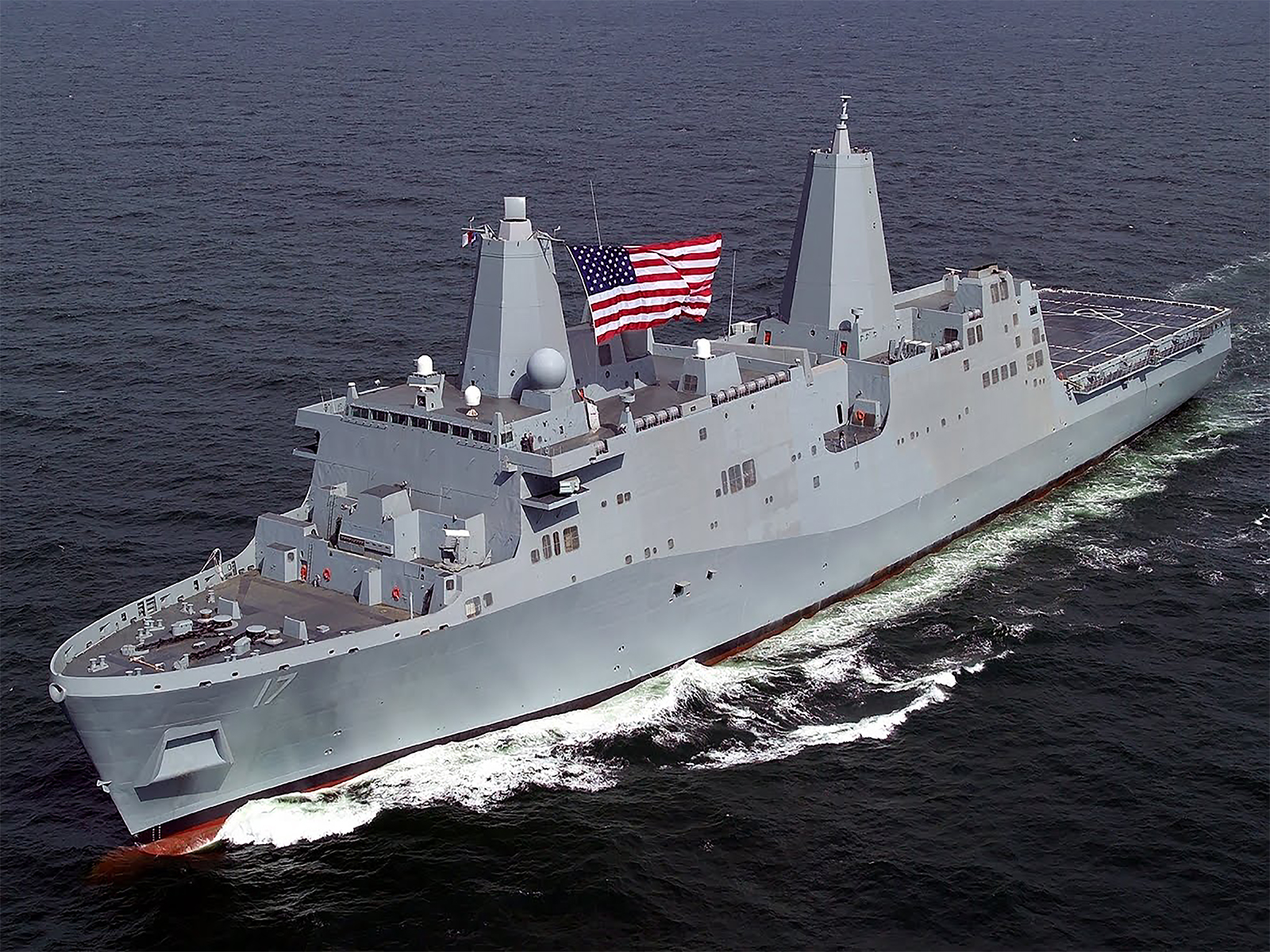 USS Arlington underway